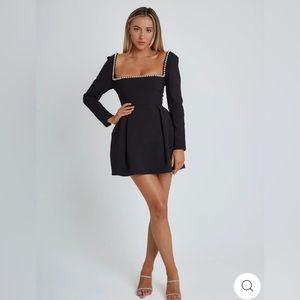 OddMuse Black Pearl Dress